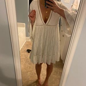 White vici dress